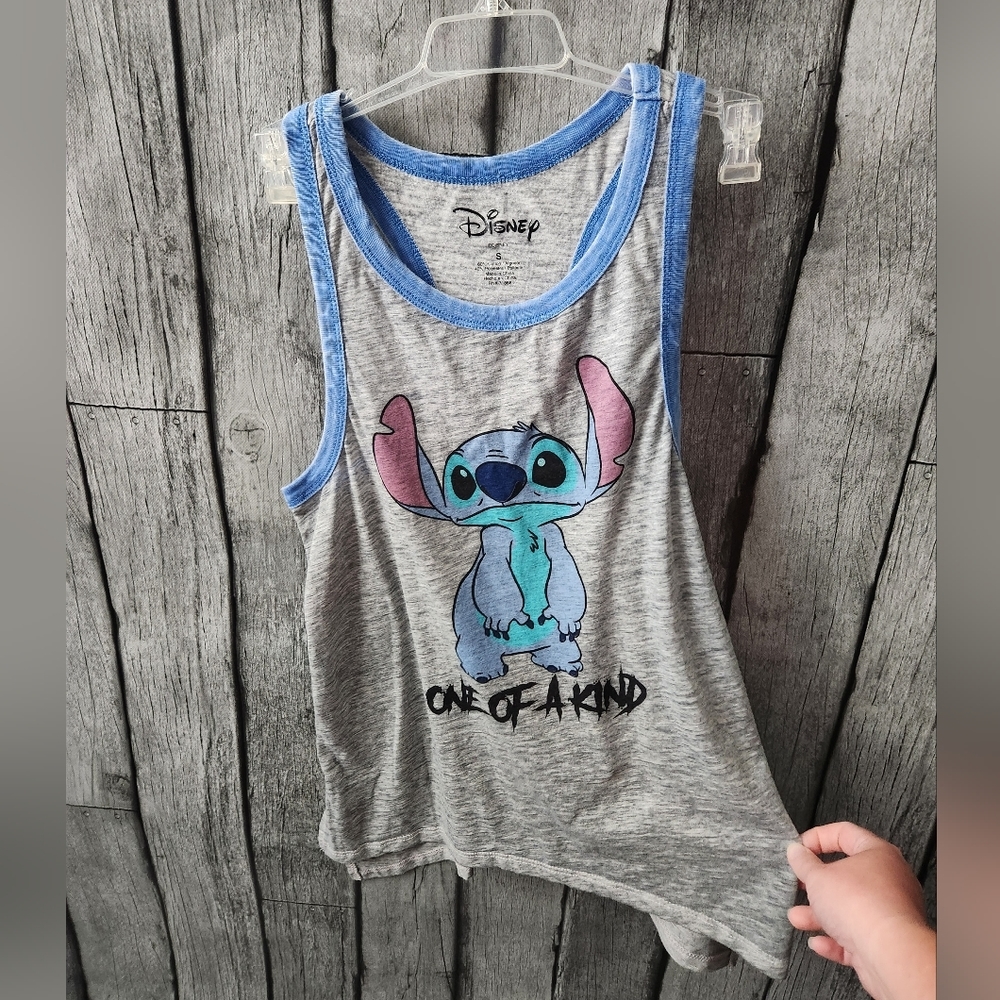 Disney Stitch One of a Kind Sleeveless Shirt - size small